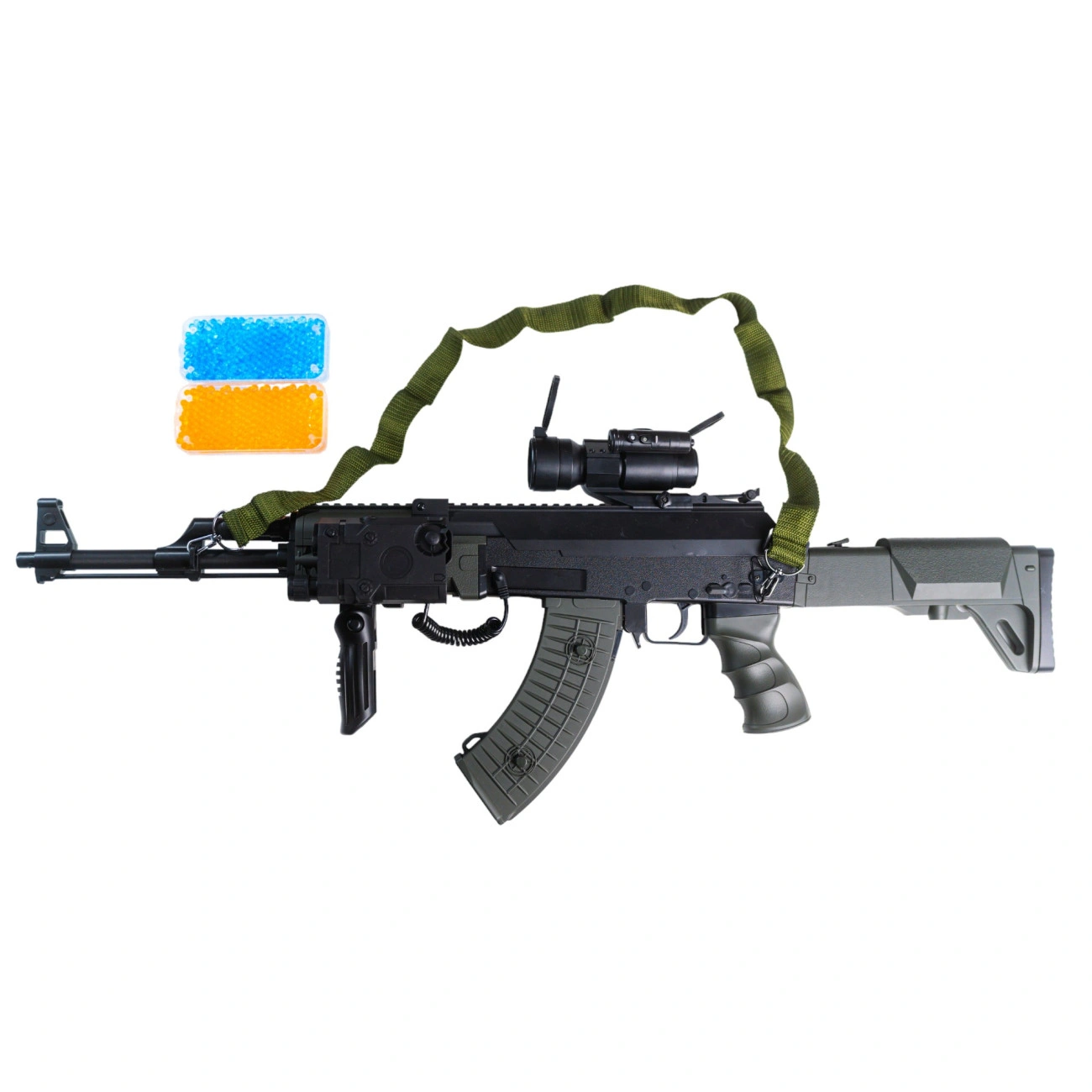 Гель-бластер AK-47 с подзарядкой орбизами (PRO X999-5B)