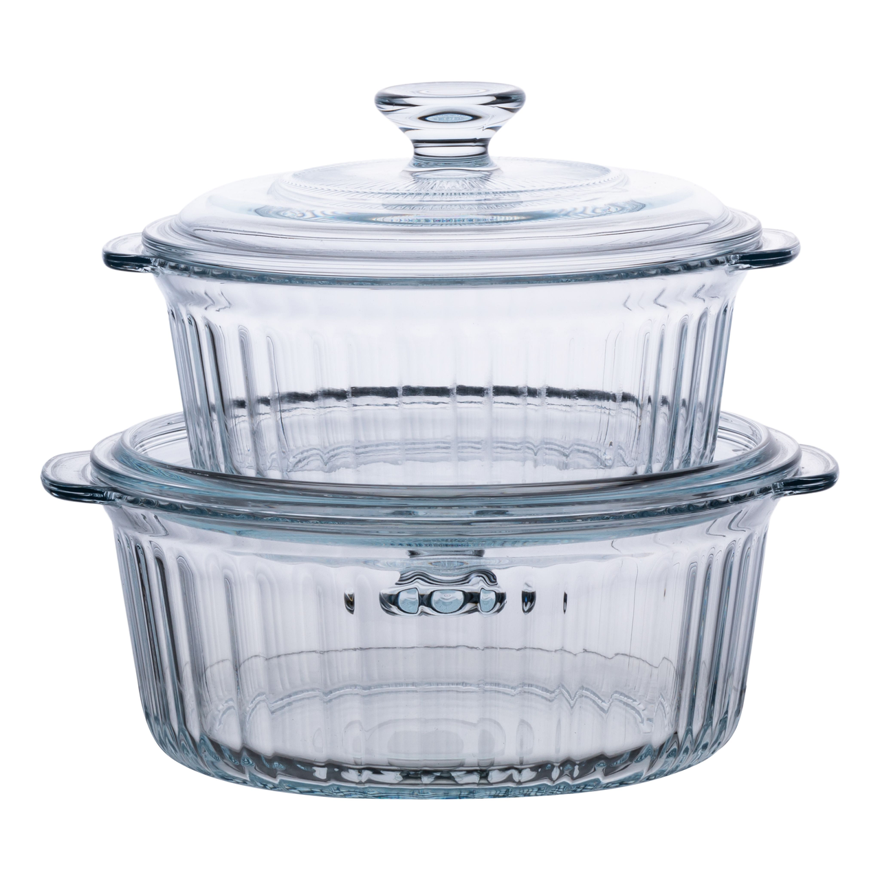 Набір каструль із боросилікатного скла 1,5/2,3 л (HP-34-26)