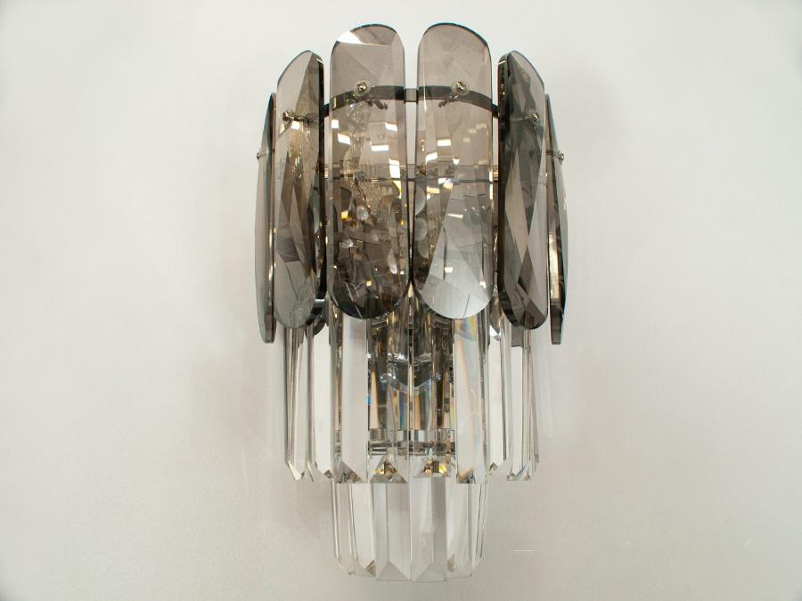 Бра хрустальный Магия света Хром (200815-1W-HR) - фото 2 Бра хрустальный Магия света Хром (200815-1W-HR) - фото 2