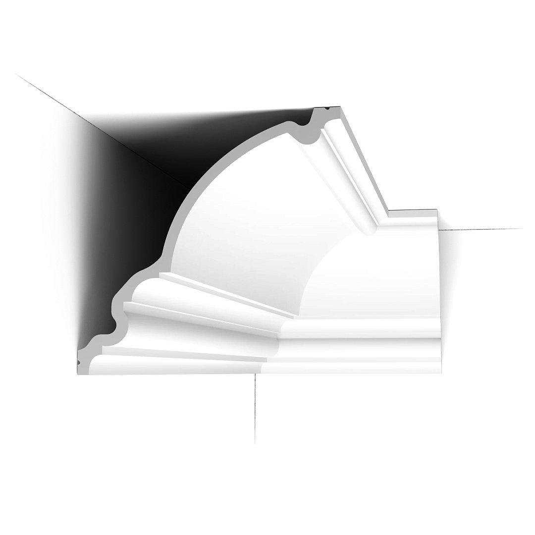 Карниз полиуретановый Orac Decor C336 жесткий 271x266x2000 мм (28948198)