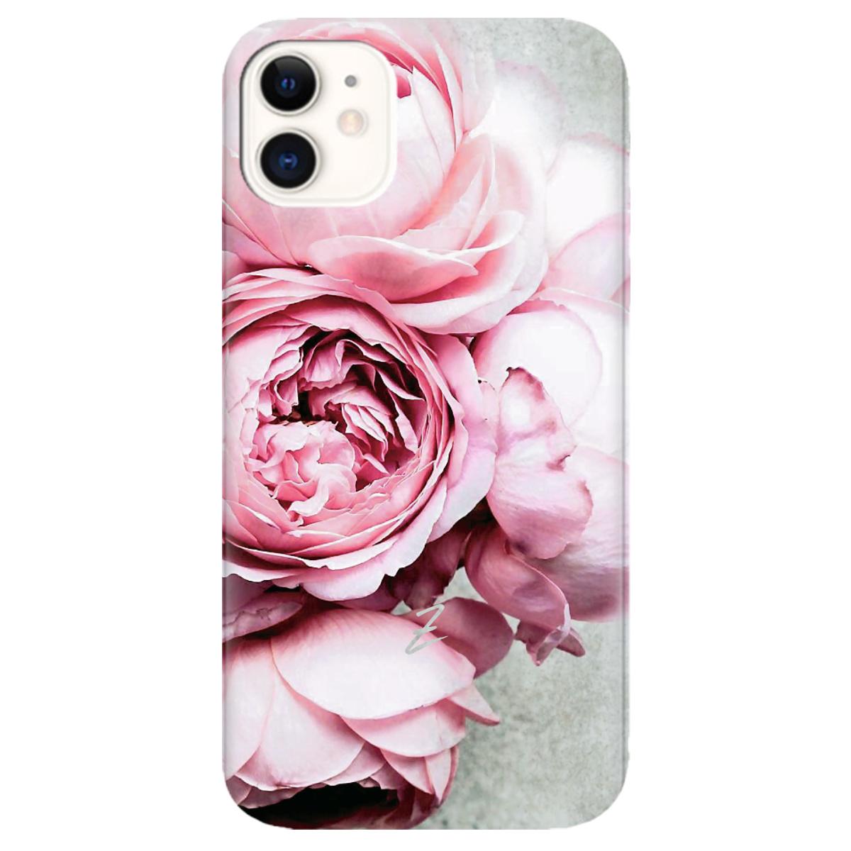 Силіконовий чохол Zorrov для Apple iPhone 11 Peony (12130050146071994)