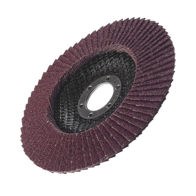 Диск шліфувальний пелюстковий Intertool 125x22 мм зерно K80 (BT-0208) - фото 4 Диск шліфувальний пелюстковий Intertool 125x22 мм зерно K80 (BT-0208) - фото 4