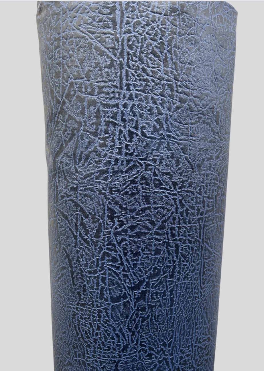 Кожзаменитель для обивки тисненый 1х2 м Синий (2032) - фото 2 Кожзаменитель для обивки тисненый 1х2 м Синий (2032) - фото 2