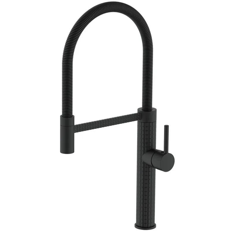 Змішувач для кухні MIXXUS Premium Spark 017 Black (MI6969)