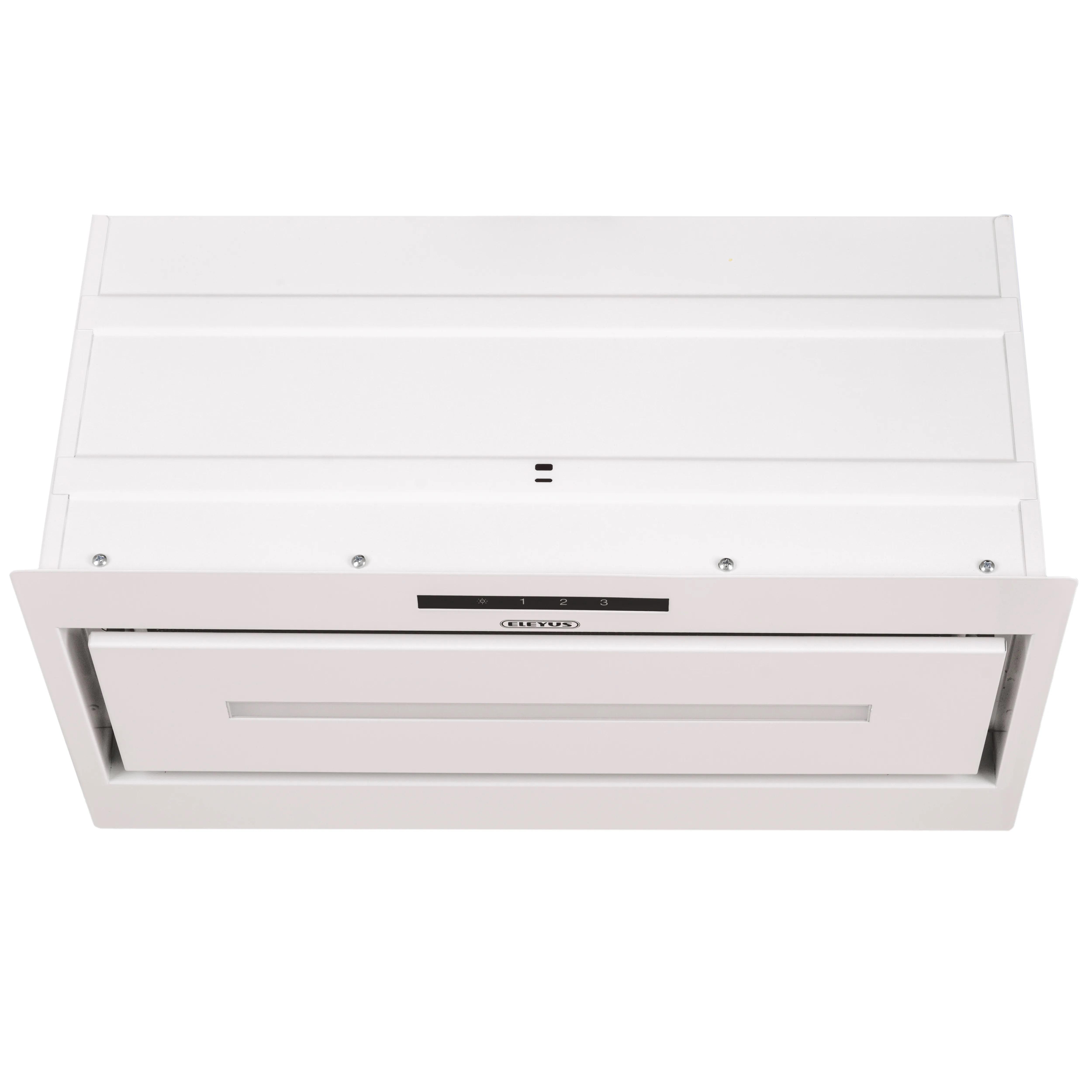 Вытяжка встроенная кухонная Eleyus BOXER 800 LED 52 WH сенсорная Белый - фото 4 Вытяжка встроенная кухонная Eleyus BOXER 800 LED 52 WH сенсорная Белый - фото 4
