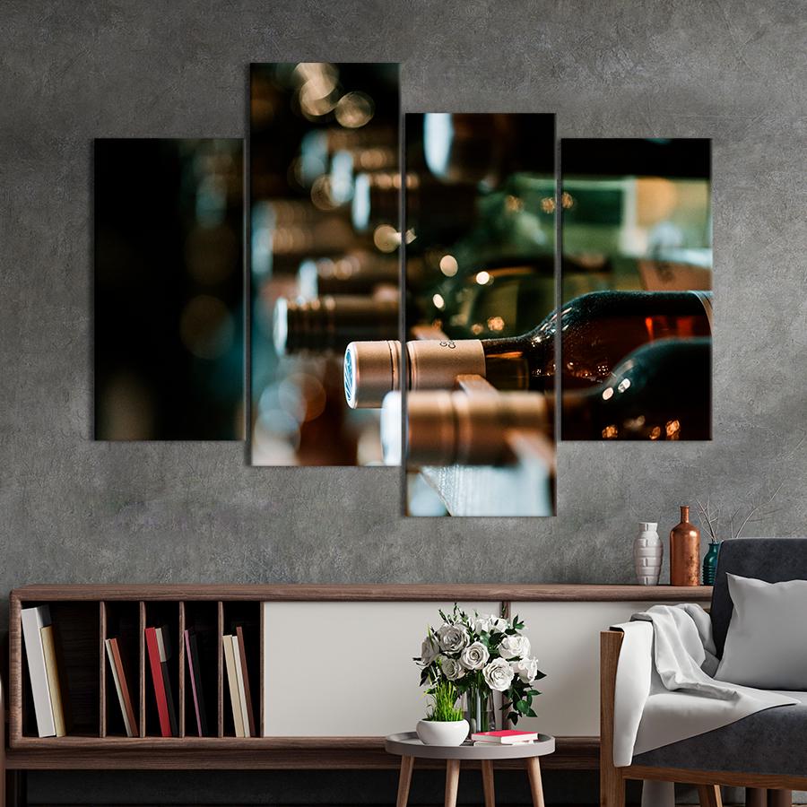 Настенний декор Роскошное виноградное вино 129x90 см (A431-4)