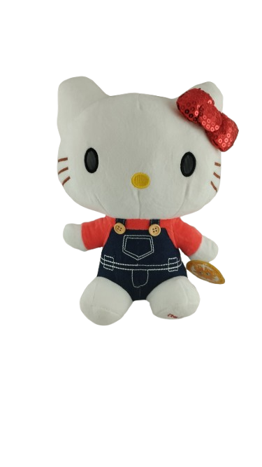 М'яка іграшка Hello Kitty в комбінезоні 25 см (000024) М'яка іграшка Hello Kitty в комбінезоні 25 см (000024)