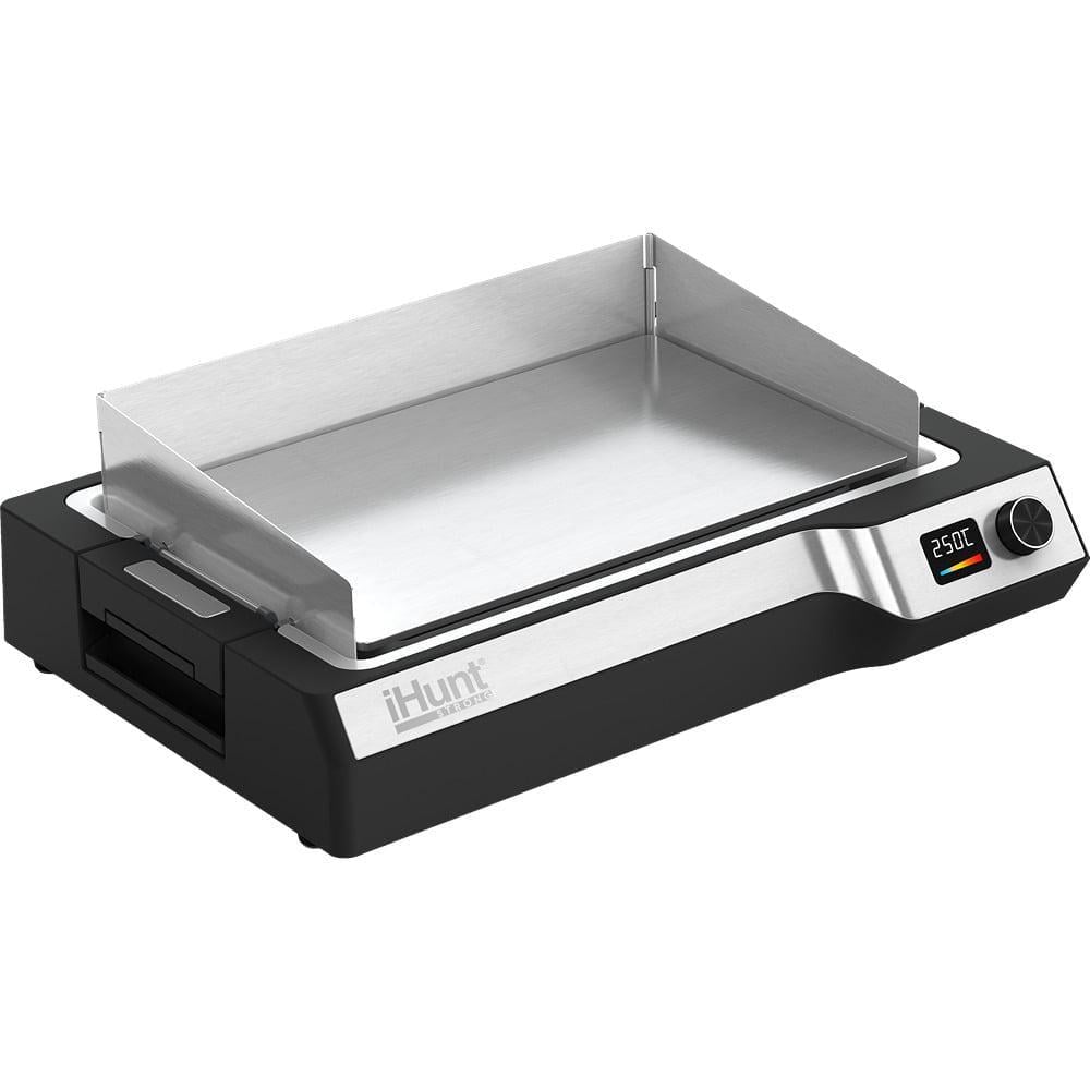 Електрогриль iHunt BRO Teppanyaki Grill антипригарне покриття регулювання температури знімний піддон для жиру