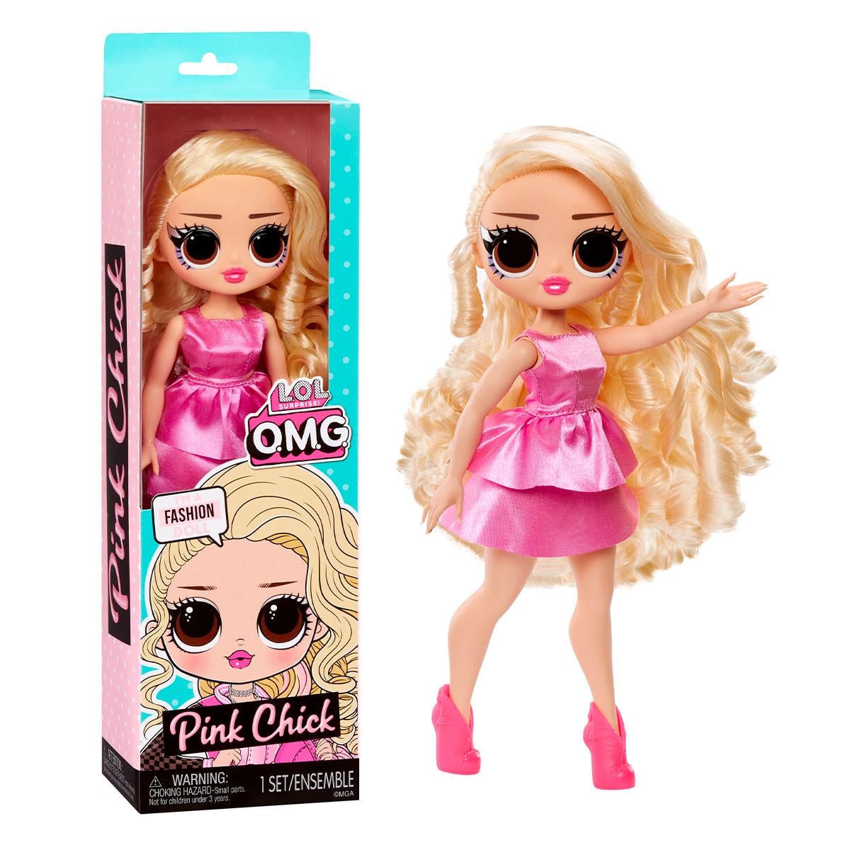 Кукла LOL Surprise серии OPP OMG Леди Пинк 27 см (988892)