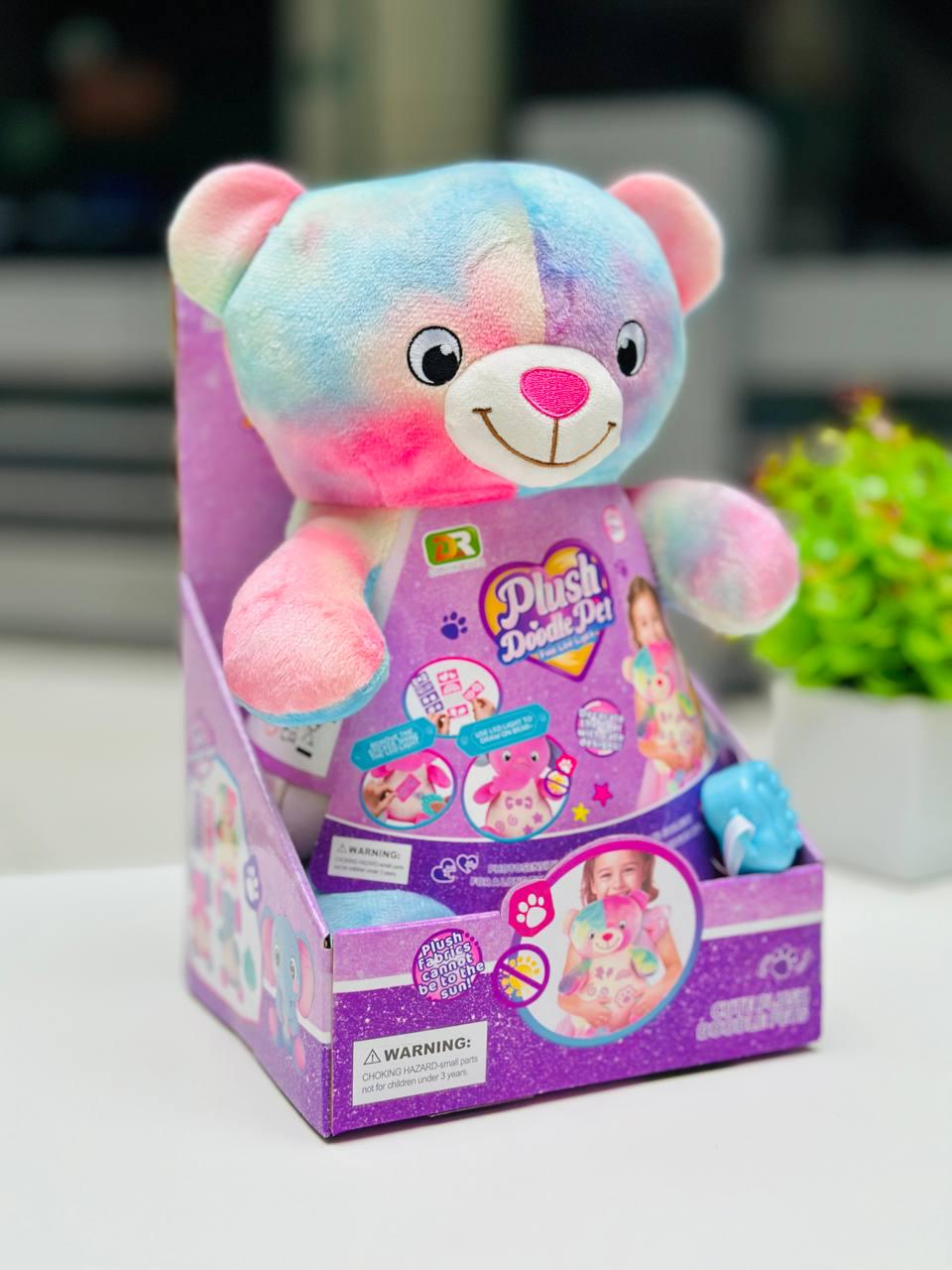 Мягкая игрушка Мишка рисуй светом (2451)