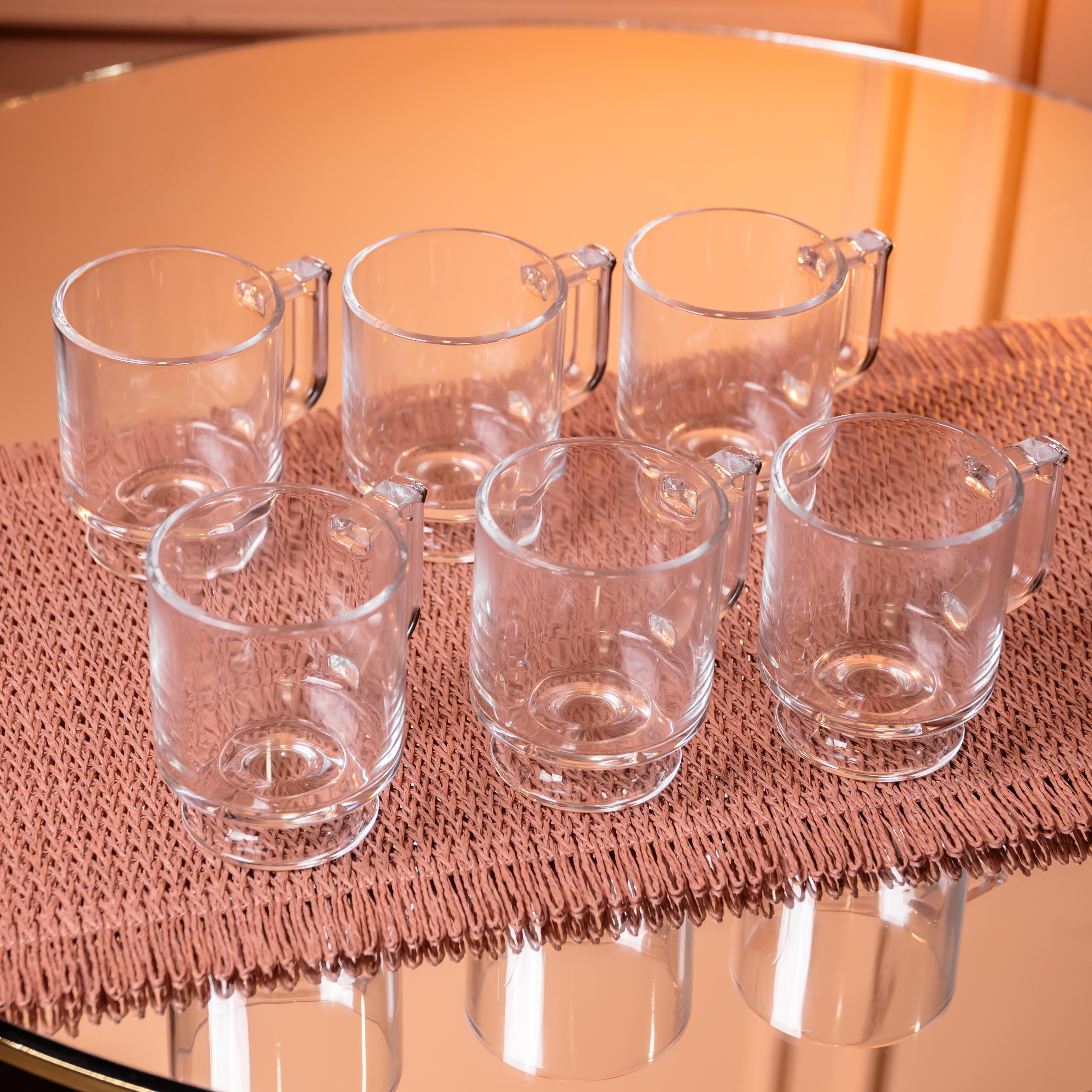 Набор чашек стеклянных Goblet 6 шт. по 300 мл (HP-19-L6) Набор чашек стеклянных Goblet 6 шт. по 300 мл (HP-19-L6)