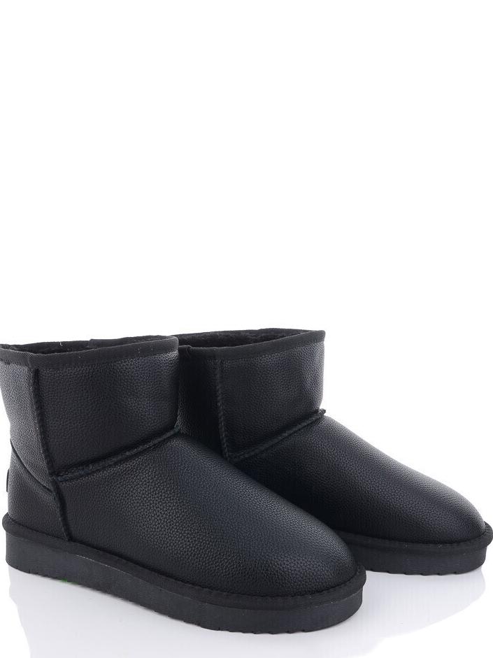 Угги кожаные ITTS A5854-9 р. 43 Черный