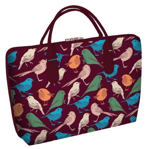 Сумка тканевая Presentville Птички (SW 16A084 BOR)
