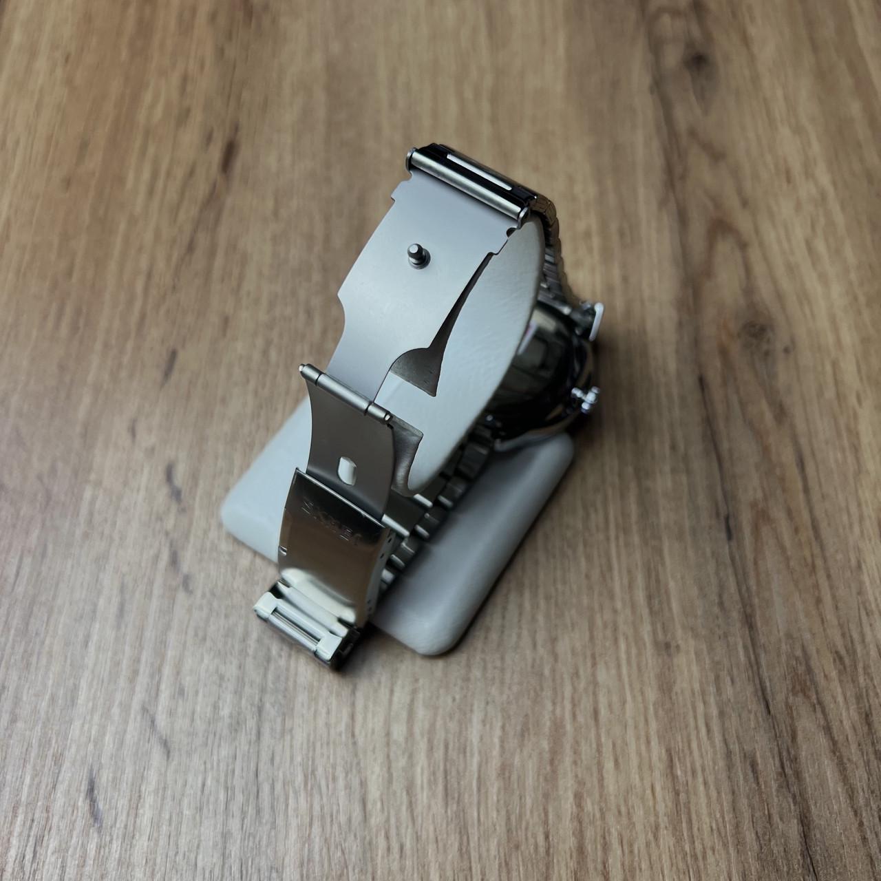 Часы мужские металлические Skmei с датой Серебристый/Черный (z062-1) - фото 5 Часы мужские металлические Skmei с датой Серебристый/Черный (z062-1) - фото 5