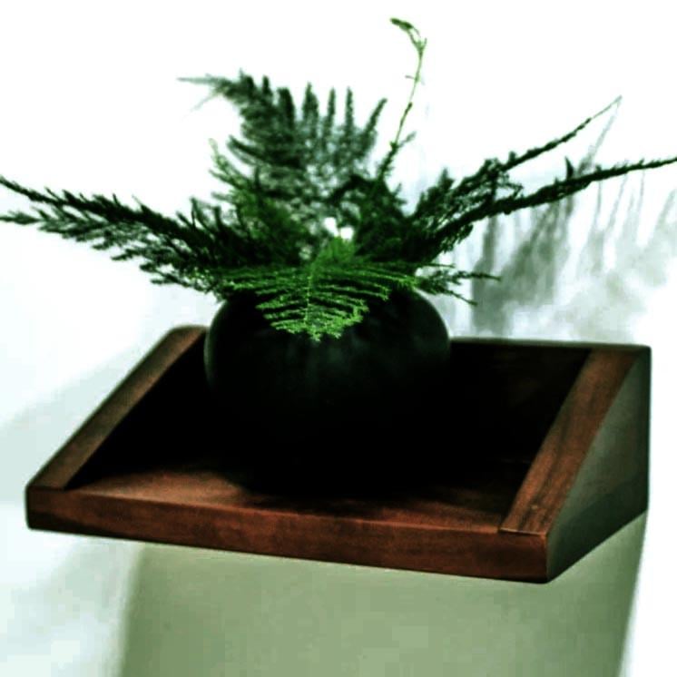 Полка для ванной из дерева Барлебен 2 Капучино (ВНП/213109)