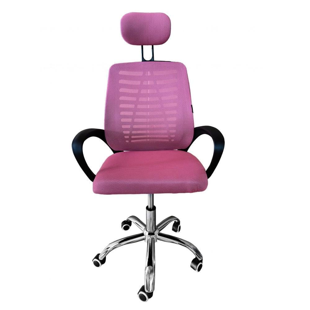 Офисное кресло Bonro B-6200 Розовый (58-76-42400128)