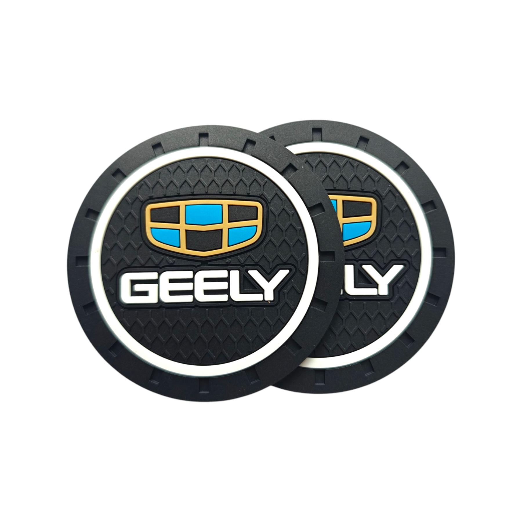Коврики антискользящие Geely в подстаканники 2 шт. (1378787930)
