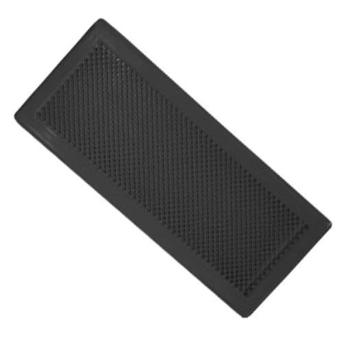 Вентиляционная решетка для камина Darco Р5 195х485 мм Черный (18010119)