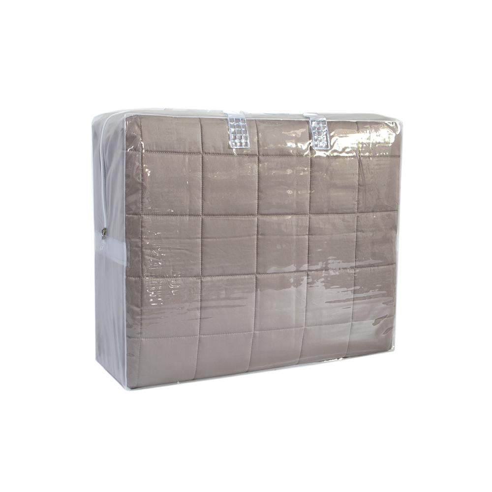 Покривало стьобане з наволочками Penelope Lia stone 260x240/50x70 см Бежевий (14731770) - фото 6