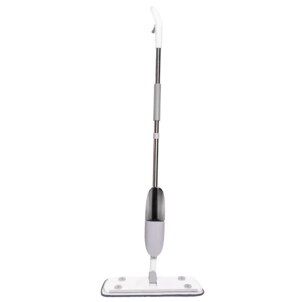 Швабра плоская с распылителем для мытья полов 123 см Белый (HP-35015-12)