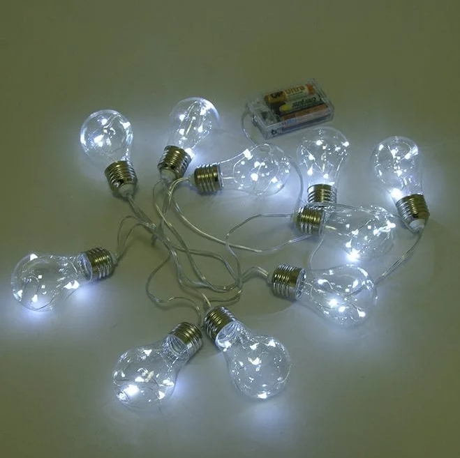 Гирлянда Flora Лампочки 10 шт. 5 см 2 м (40789)