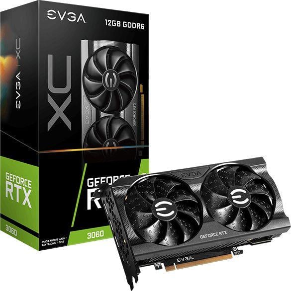 Відеокарта EVGA GeForce RTX 3060 XC GAMING (12G-P5-3657-KR)