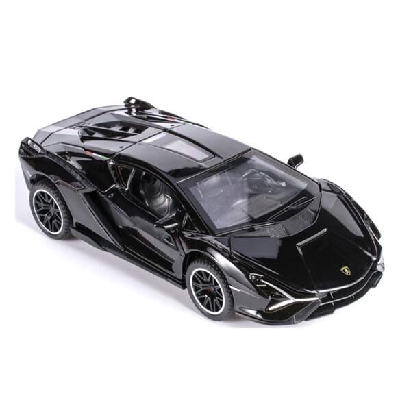 Іграшка машинка Lamborghini Sian металева 1:32 Чорний (59429)