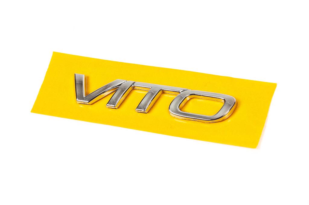 Надпись «Vito» Davs Auto для Mercedes Vito/V-class W447 2014- гг. abs-пластик Синий