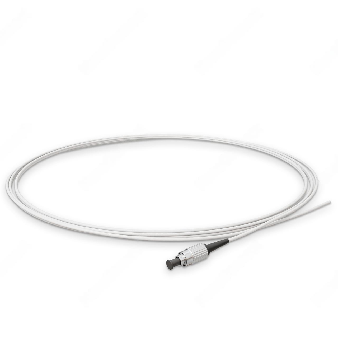 Пигтейл оптический FC/UPC Белый LSZH Singlemode G.652.D SM Simplex 0,9 мм 1,5 м (2563285719)