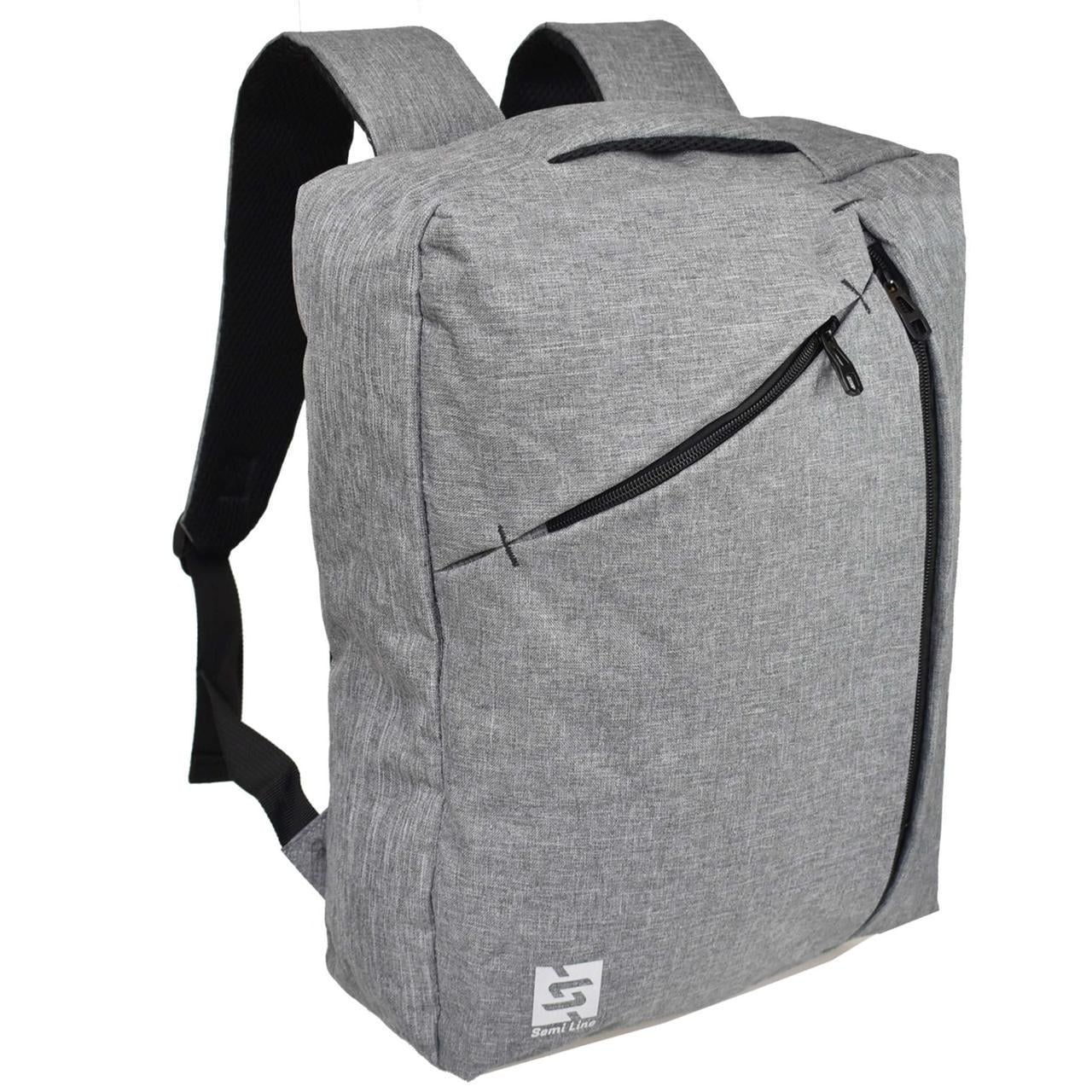 Сумка-рюкзак SEMI LINE 14 Grey (P8388-1)