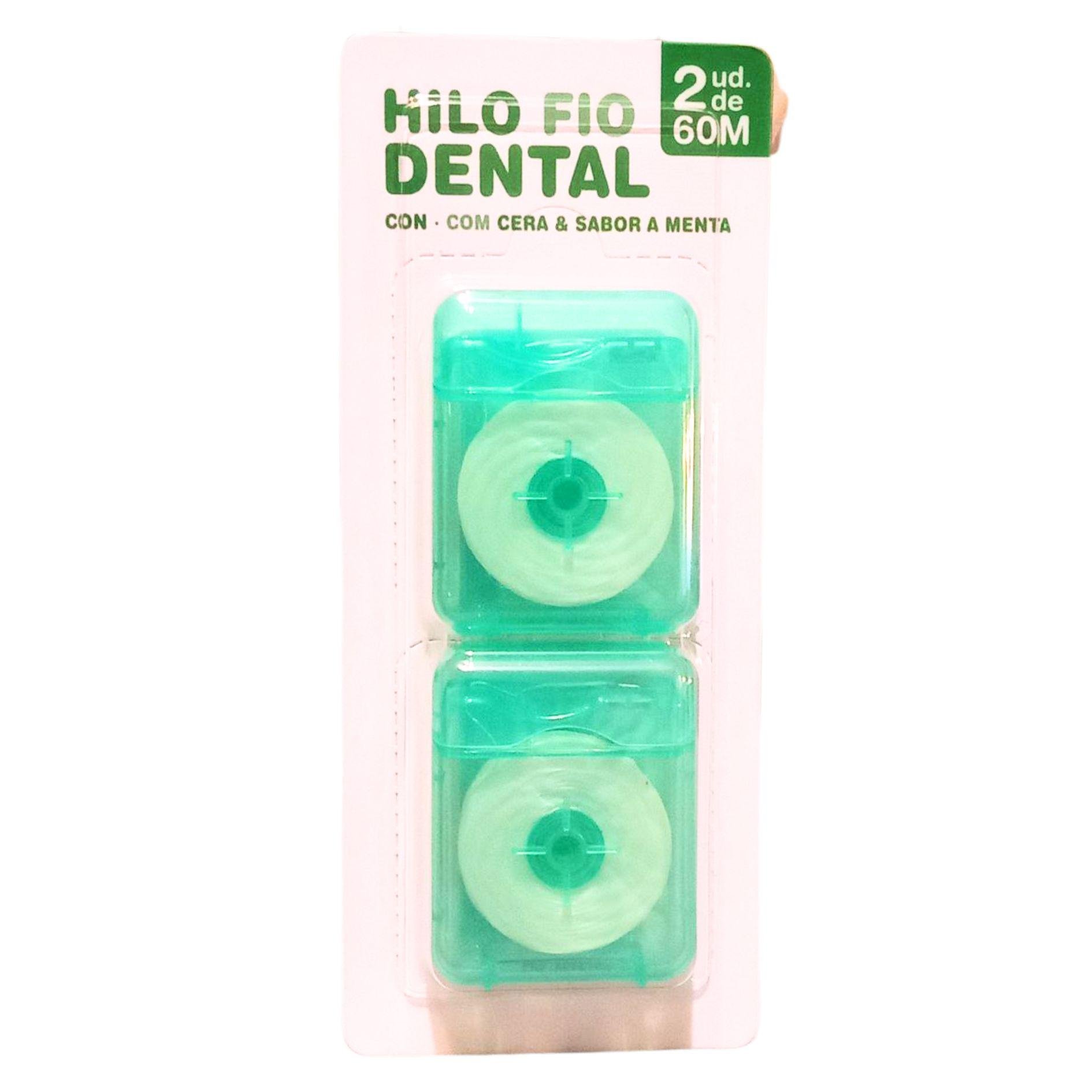 Зубная нить Deliplus Hilo FIO DENTAL 2х60 м
