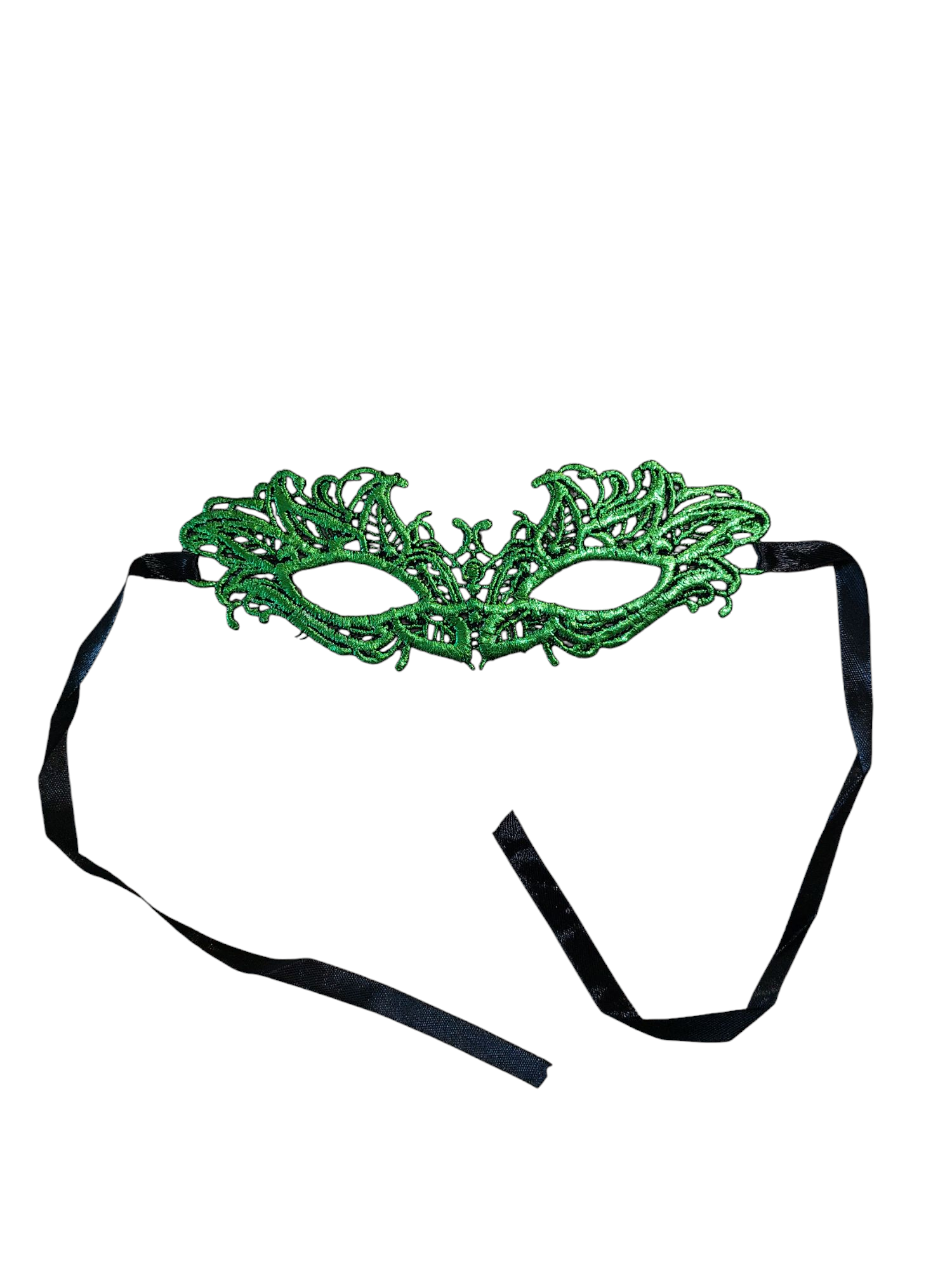 Маска из кружева One size Зеленый (235160/5)