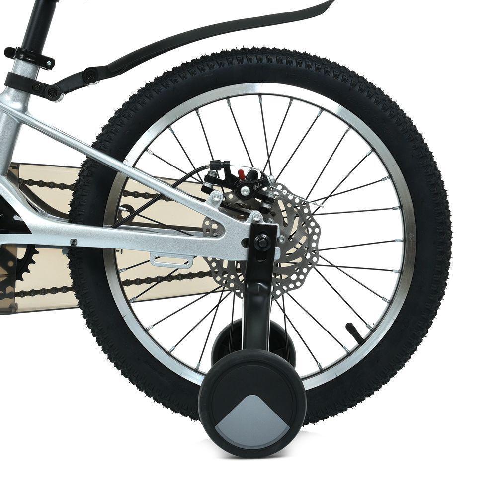 Дитячий велосипед PROF1 Oxic 18" магнієвий з кошиком Сірий - фото 6 Дитячий велосипед PROF1 Oxic 18" магнієвий з кошиком Сірий - фото 6