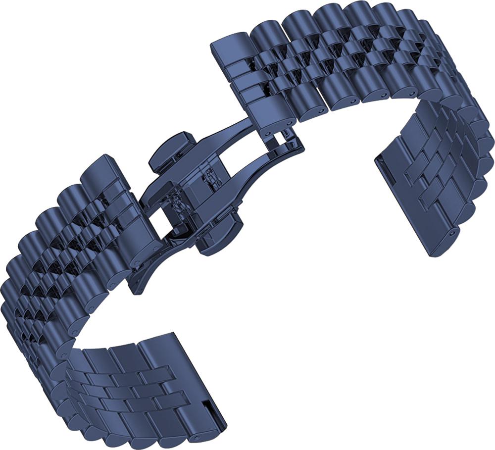 Браслет металлический Stech для Galaxy Watch Active Blue (26967-28) - фото 3 Браслет металлический Stech для Galaxy Watch Active Blue (26967-28) - фото 3