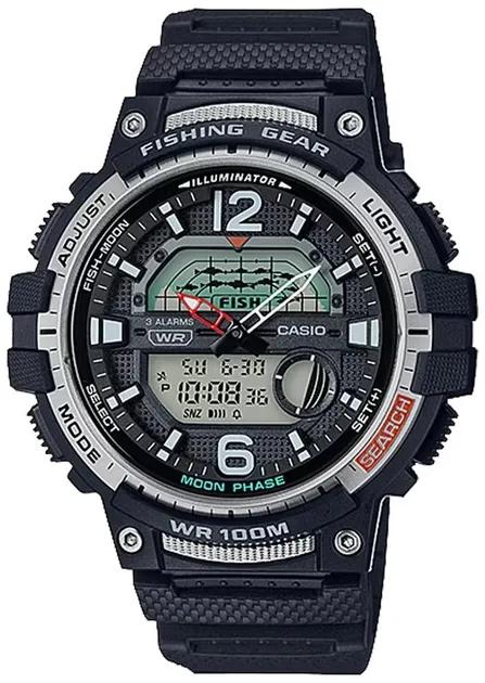 Наручные часы мужские Casio WSC-1250H-1A Fishing gear