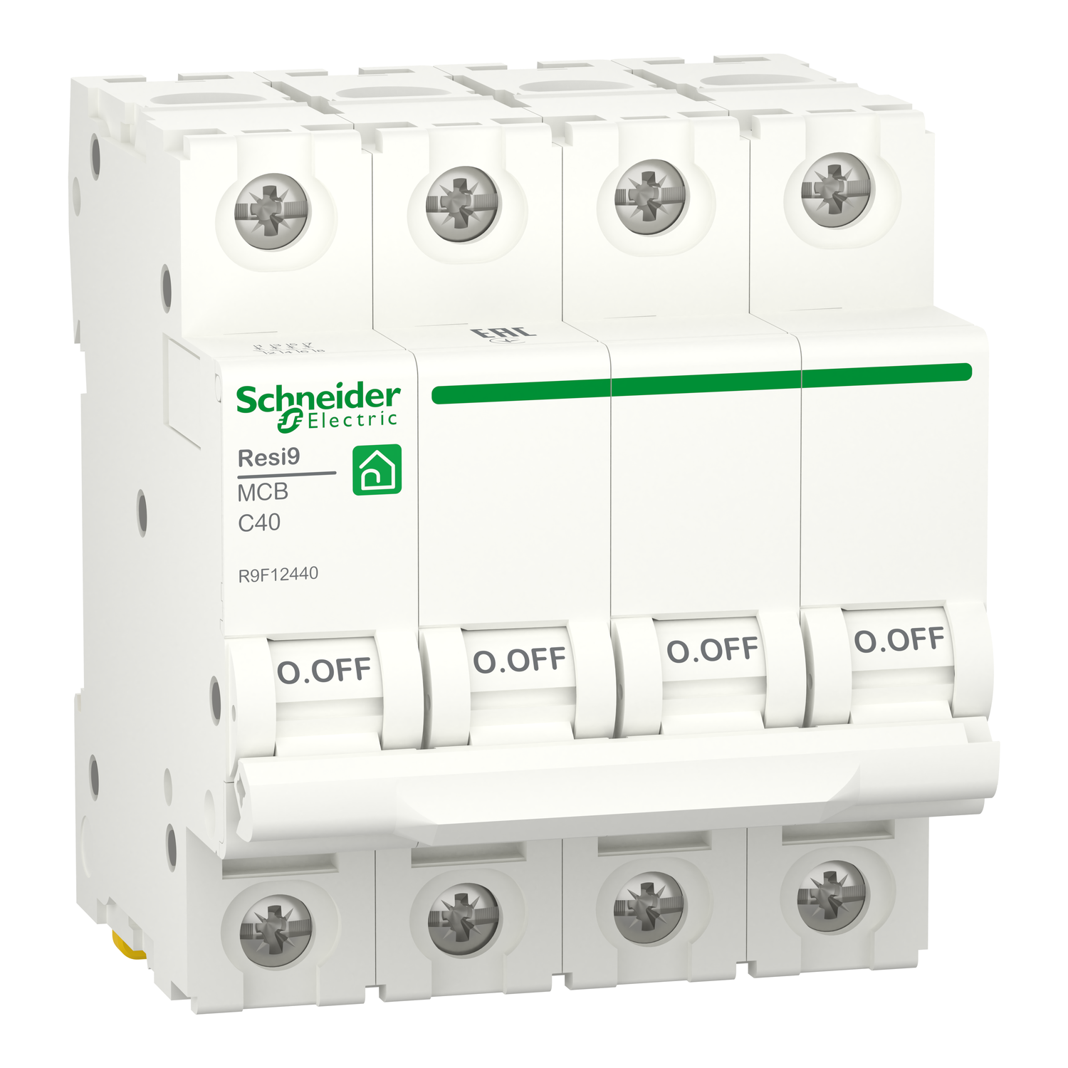 Автоматический выключатель Schneider Electric Resi9 4P C 40А (28680265)