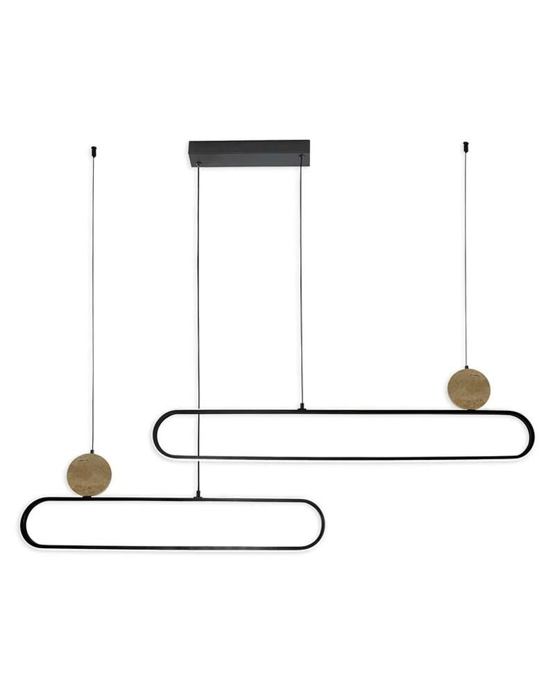 Люстра Goldlux 333889 Florentyna LED 1x48W 4000K 6000Lm IP20 Черный (G333889)