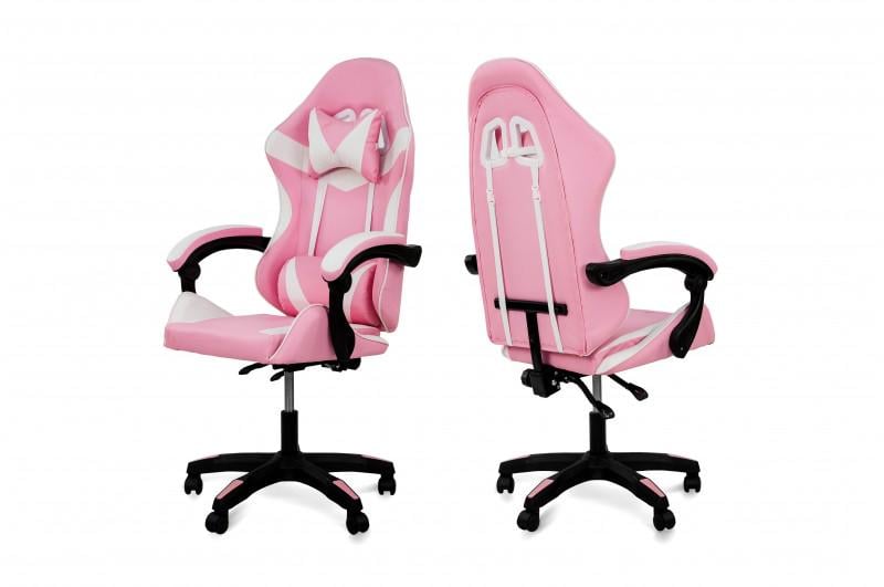 Кресло геймерское Comfort Line Slim Розово-белый (SLMWP-12432) - фото 5 Кресло геймерское Comfort Line Slim Розово-белый (SLMWP-12432) - фото 5