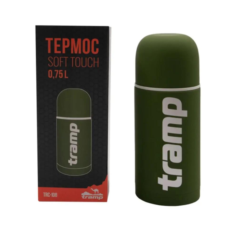 Термос Tramp Soft Touch 0,75 мл Хаки (TRC-108-khaki) - фото 4