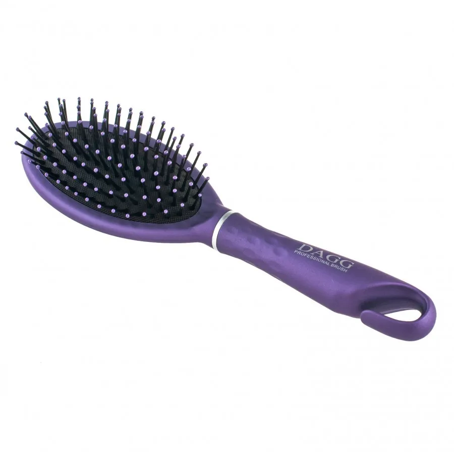 Расческа для волос массажная DAGG 9554 АА Фиолетовый (2742686769)
