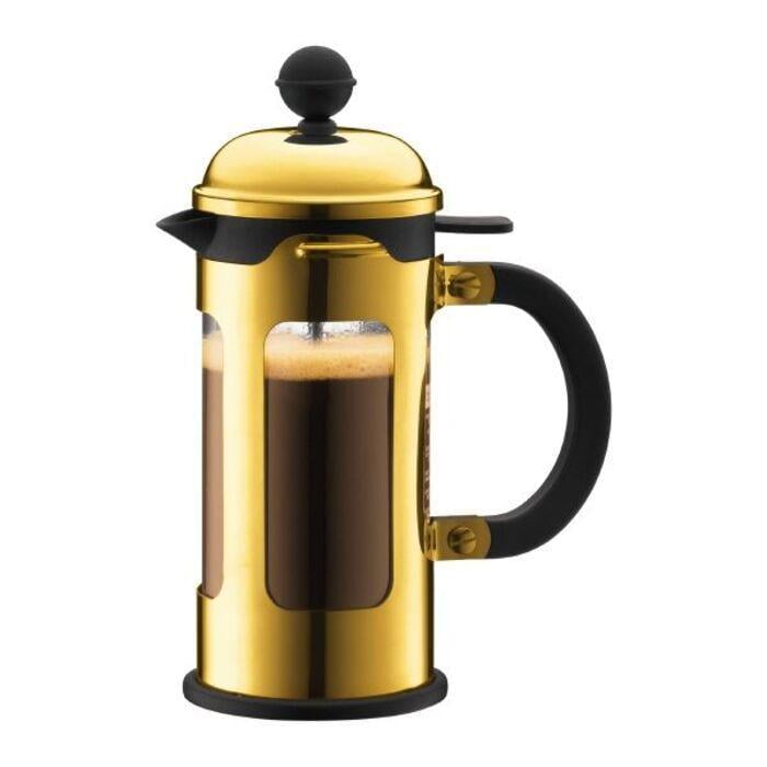 Френч-прес з ручкою Bodum Chambord 350 мл Золотий (2540294) Френч-прес з ручкою Bodum Chambord 350 мл Золотий (2540294)