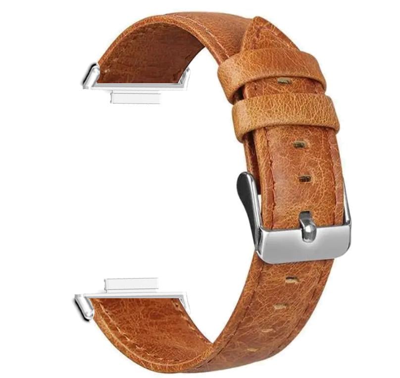 Ремешок кожаный Primolux для фитнес браслета Huawei Watch Fit 2 Light-brown (1866431702)
