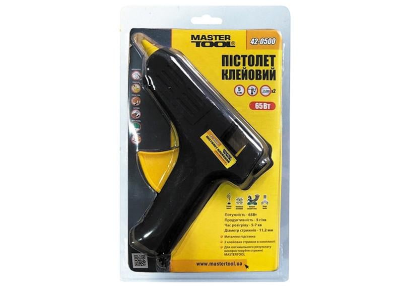 Пістолет клейовий Mastertool 65 Вт 11,2 мм (42-0500) - фото 2 Пістолет клейовий Mastertool 65 Вт 11,2 мм (42-0500) - фото 2