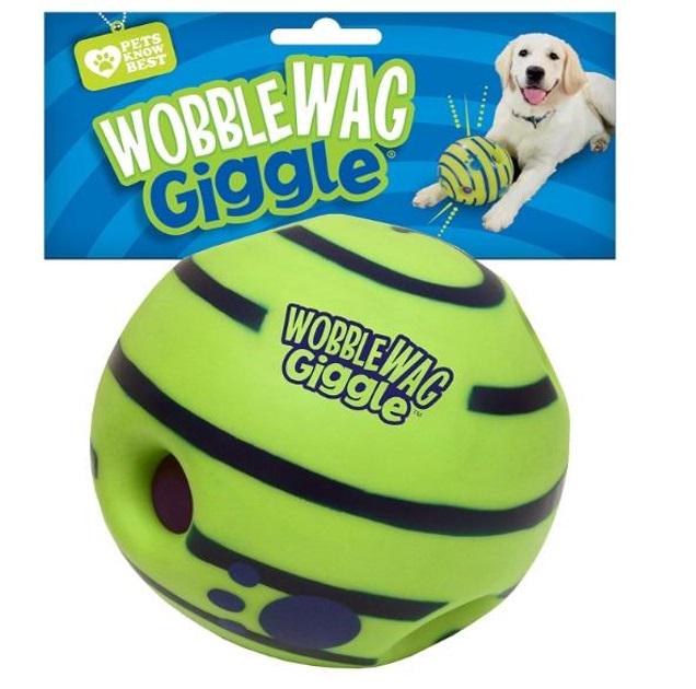 Игрушка для собак Wobble Wag Giggle Ball Мяч с забавными звуками