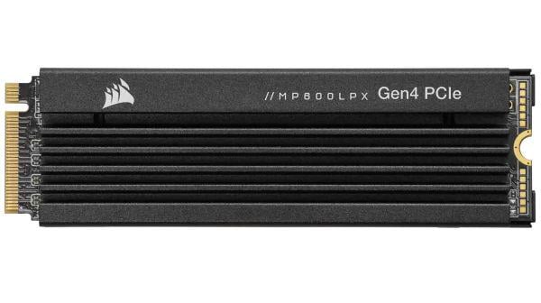 SSD-накопитель Corsair MP600 PRO LPX 1Tb M.2 PCI-E 4.0 x4 3D TLC с радиатором (CSSD-F1000GBMP600PLP)