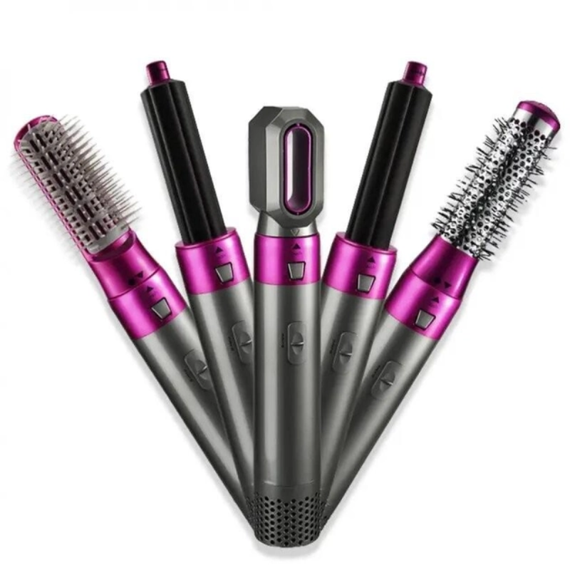 Стайлер для волосся Hot Air Styler 5в1 з функціями фена/надання об'єму/випрямлення (2479517710)