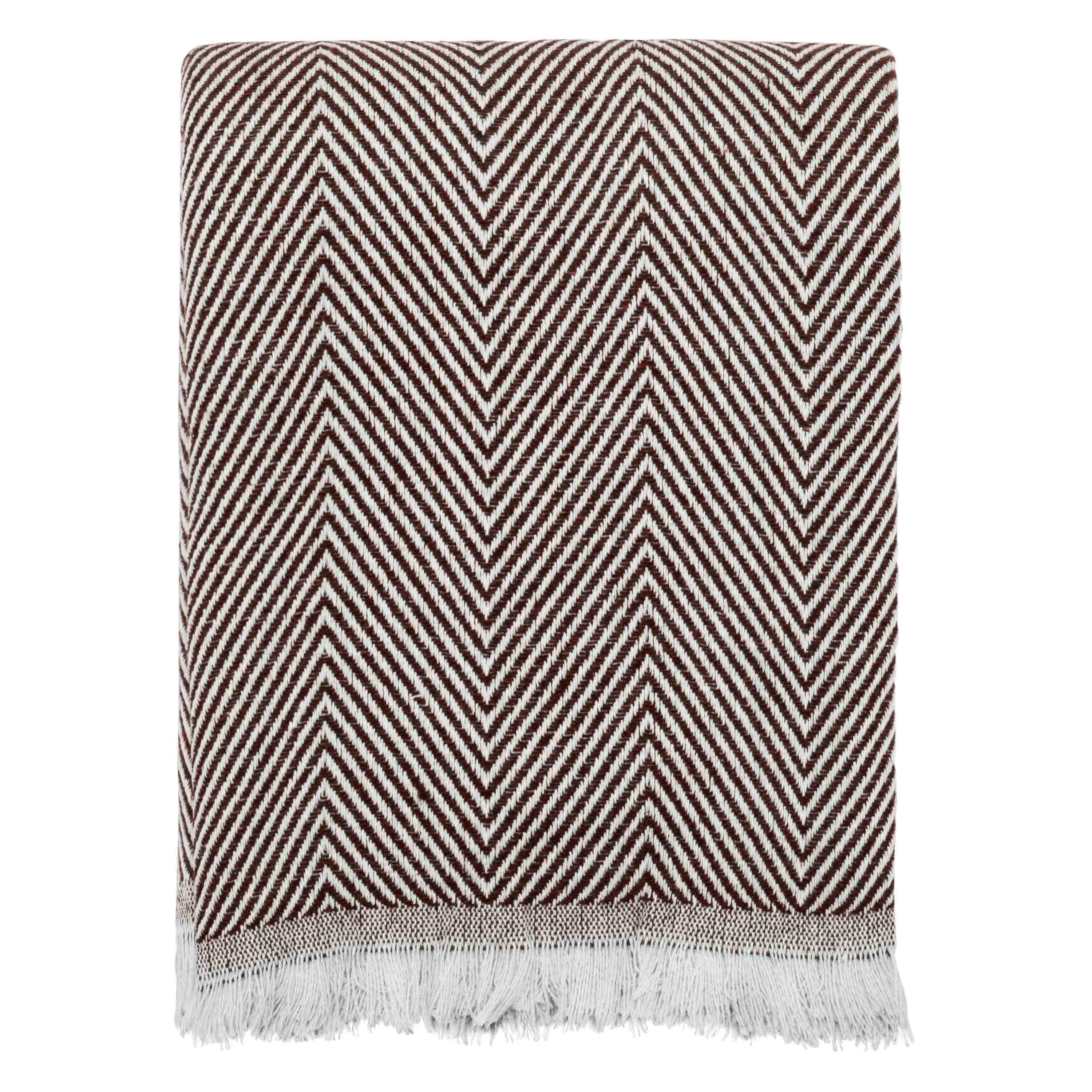 Плед Ardesto Summer 140х190 см з китицями Коричневий (ART0915SR) - фото 2 Плед Ardesto Summer 140х190 см з китицями Коричневий (ART0915SR) - фото 2