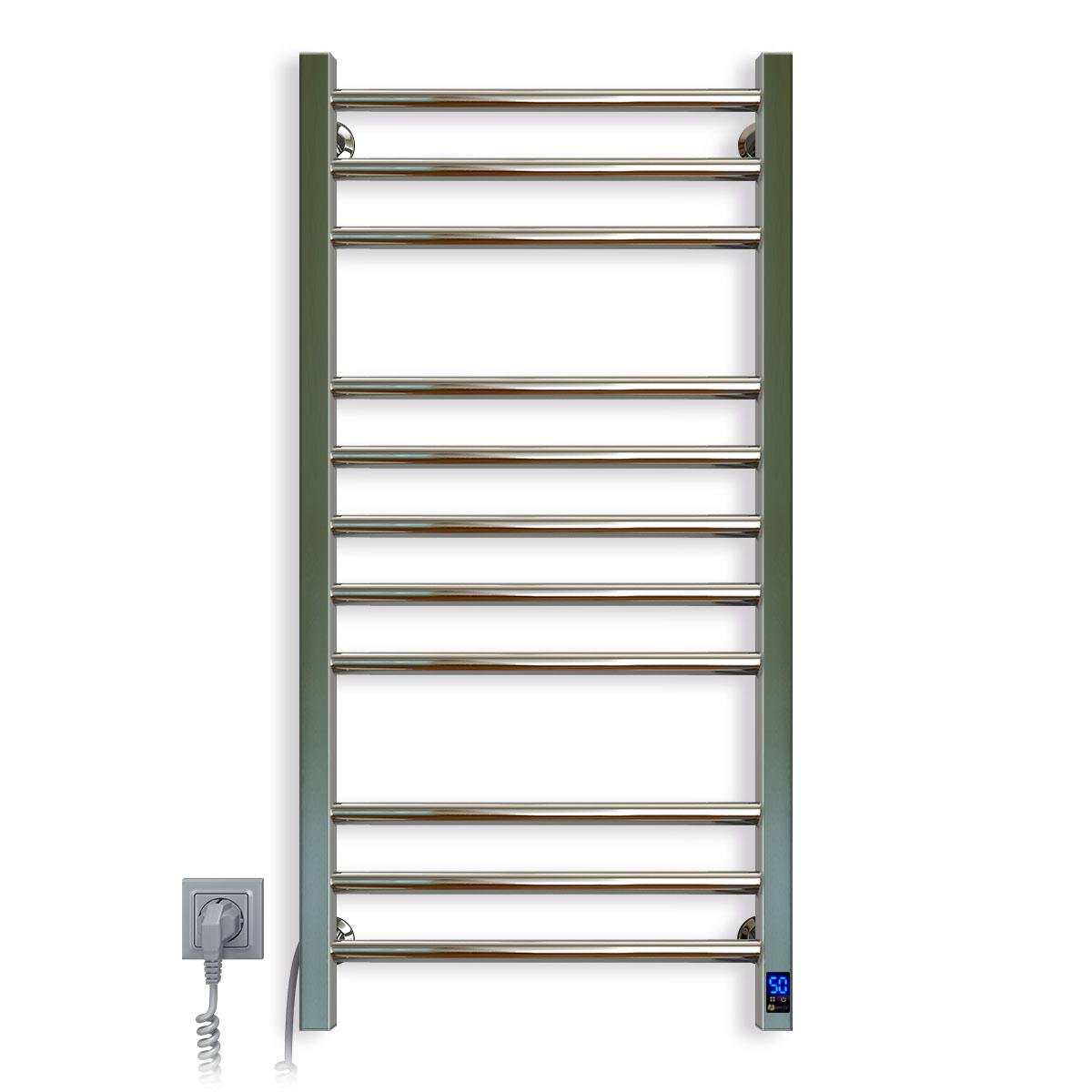 Рушникосушарка електрична NAVIN Класик Квадро Sensor з таймером лівобічна 500х1000 мм (S10-016153-5010)