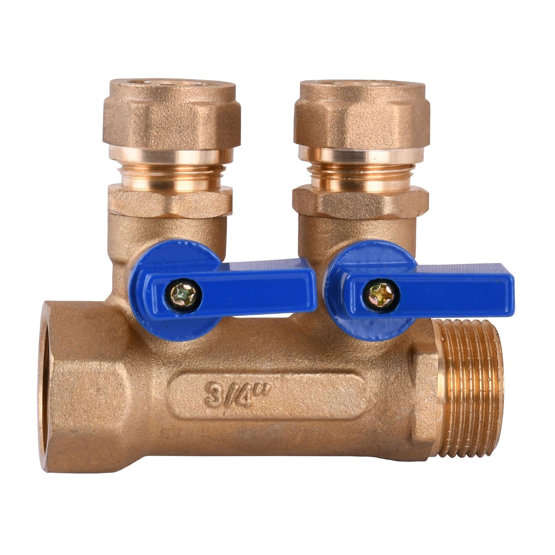 Колектор Cristal 3/4х16" 2-ий з перекриванням NM-1018 (000003288)