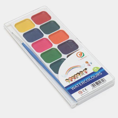 Фарби акварельні 14 кол. (WW00543ST)